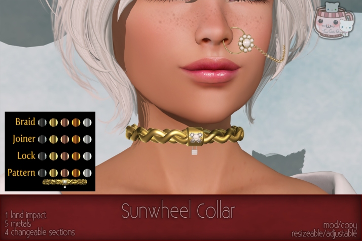 c( TC ) Sunwheel Collar poster